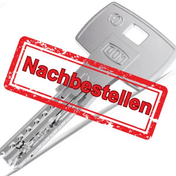 Nachschlüssel für Schließzylinder in Originalqualität – passend für Profil-, Knauf-, Halb- und Doppelzylinder, gefertigt mit Sicherungskarte oder Schließnummer. Nachschlüssel für Schließzylinder in Originalqualität – passend für Profil-, Knauf-, Halb- und Doppelzylinder, gefertigt mit Sicherungskarte oder Schließnummer.